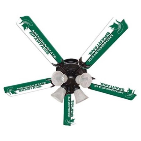 CEILING FAN DESIGNERS Ceiling Fan Designers 7995-MST New NCAA MICHIGAN STATE SPARTANS 52 in. Ceiling Fan 7995-MST